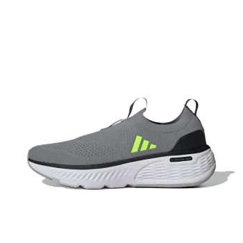 Adidas Cloudfoam Anti Slip Wear Resistant Low Top Casual Shoes Men's Gray