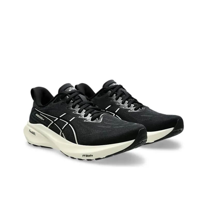 Asics GT 2000 13 Anti Slip Wear Resistant Low Top Running Shoes Men's Black White-2