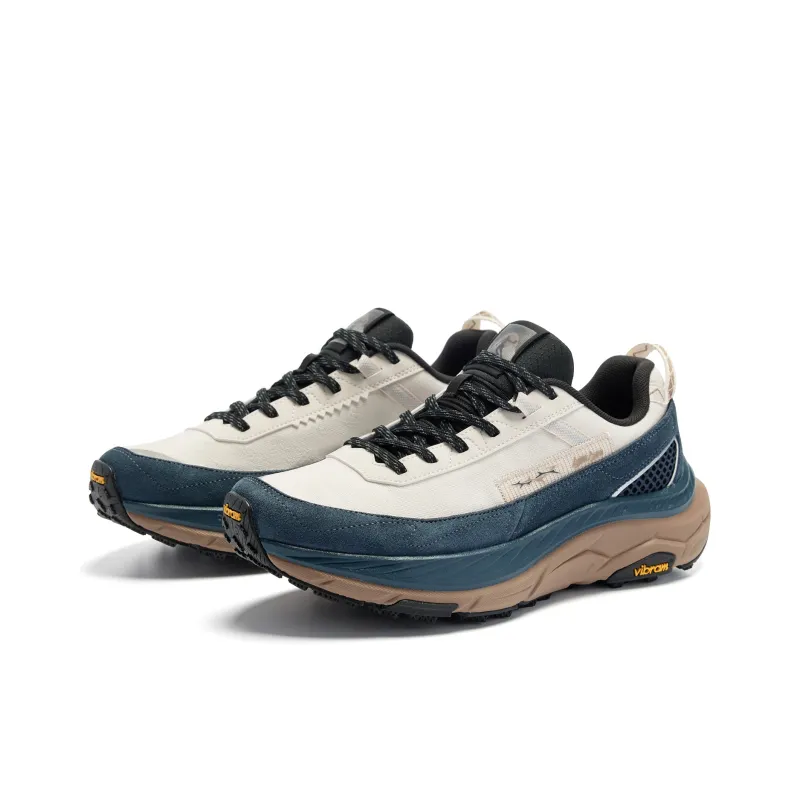 QIAODAN Mountain God 2 LITE Running Shoes Men Low Top Raw Denim/Midnight Blue-2