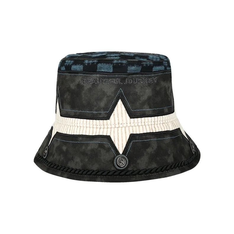 SWOFCARE Wool Cotton Polyester Viscose Bucket Hats Unisex-2