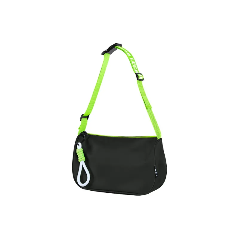 LECAGE Polyester Shoulder Bag, Crossbody Bag, Sling Bag Regular Unisex White Black/Fruit Green/Black Green/Pink/Khaki-6