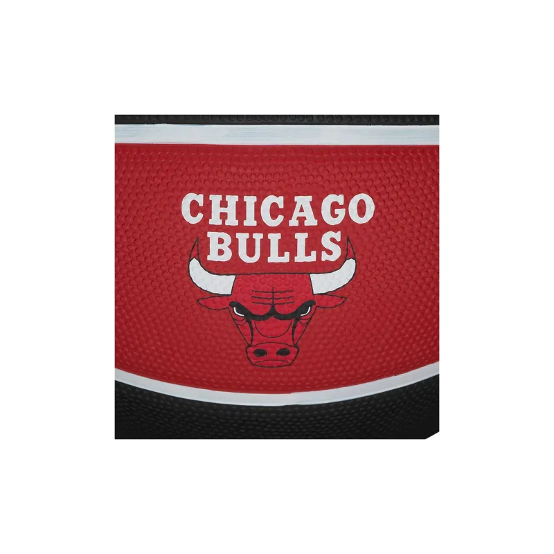 NBA Rubber Basketball Black Red Size 7 Training Unisex-4