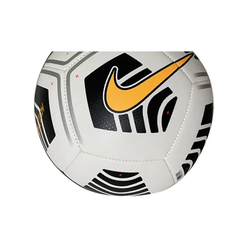 Nike Size 5 Ball Soccer PVC Seamless Thermal bonding Unisex Black White-4