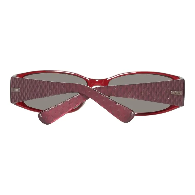 GUESS Acetate Rectangular Sunglasses Women's Red-2