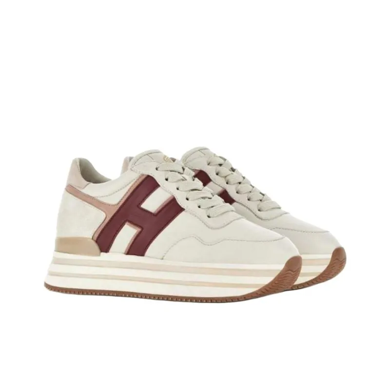 HOGAN Midi H222 Lace Up Sneakers Women's-2