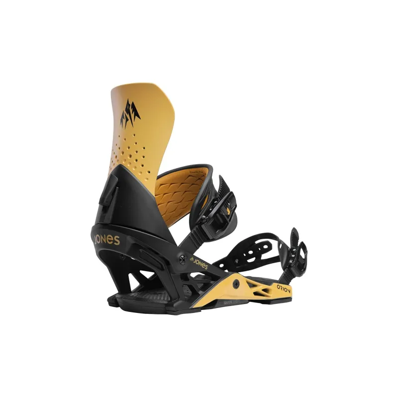 JONES SNOWBOARDS Single Snowboard Ski Bindings Men's Yellow Black-4