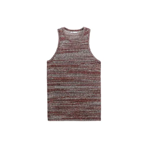 ZARA Tank Tops Men Black