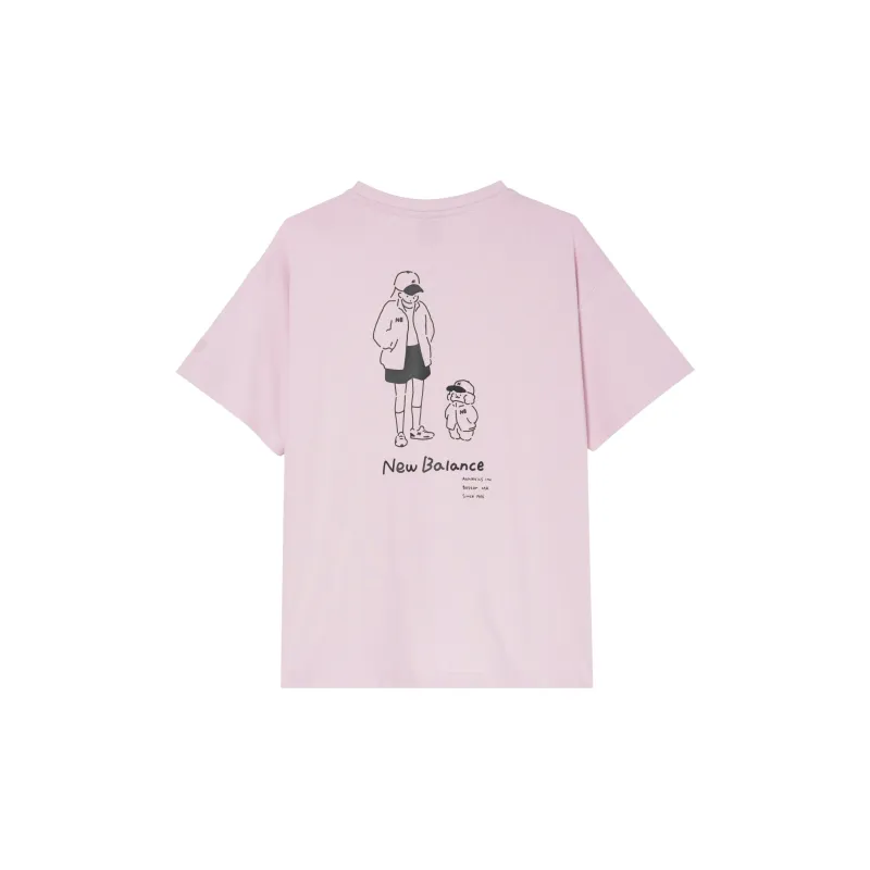 New Balance Heartfelt Living Collection NBX T Shirt Women's Pink-1
