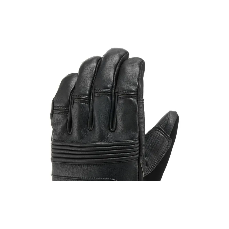 DECATHLON Ski Gloves Leather With Micro Waterproof Outer Material Adjustable Gloves Unisex-2