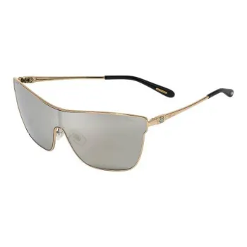 CHOPARD Metal Irregular Shape Sunglasses Women's Gold