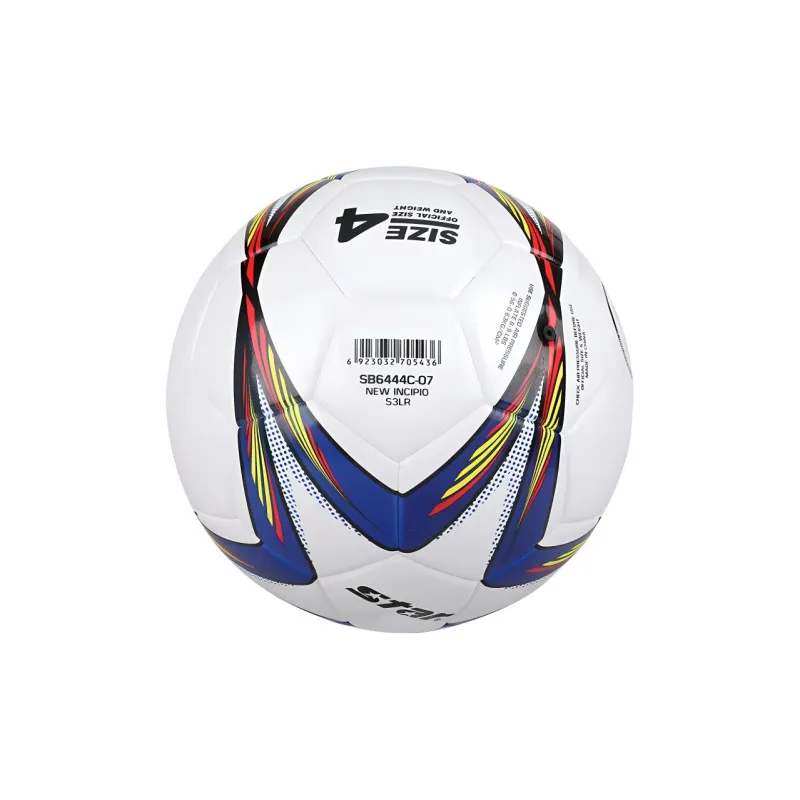 Star Size 4 Soccer TPU Seamless Thermal-bonding Kids' White Blue-5
