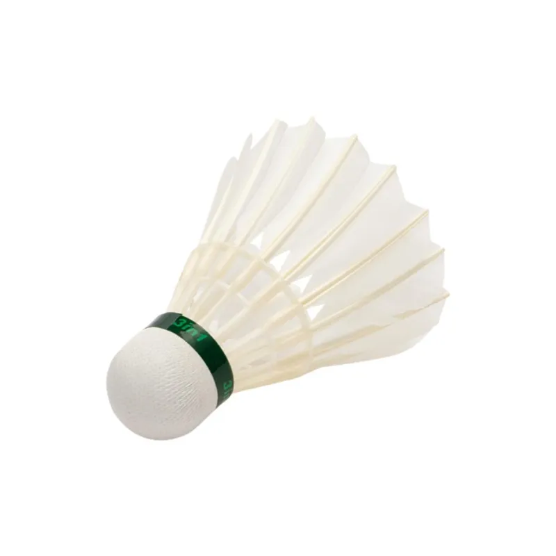 Babolat Goose Feather Shuttlecock 12 Pack Goose Feather Everyday Shuttlecocks-1