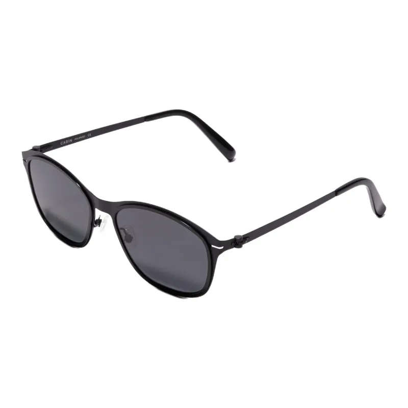 CARIN Plate Frame Stainless Steel Irregular Shape Sunglasses Unisex-1