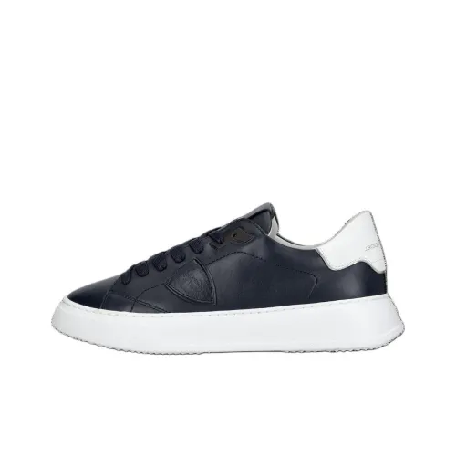 PHILIPPE MODEL Low Top Skateboard Shoes Men's Blue