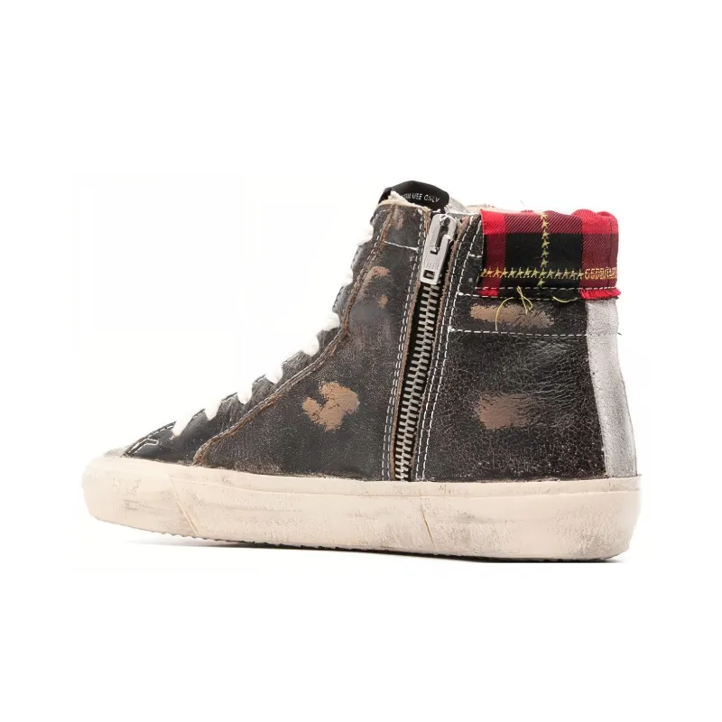 Golden Goose Distressed-finish High-top Sneakers Women's-4