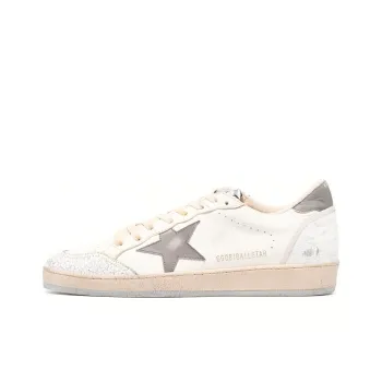 Golden Goose Logo-patch Leather Sneakers