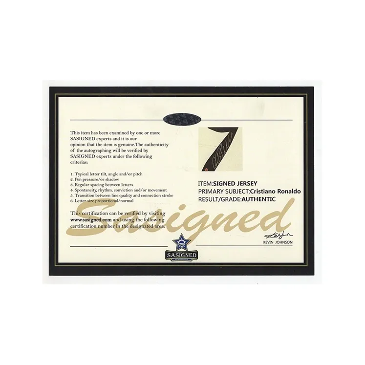 Three For 13 14 Real Madrid C Ronaldo Ronaldo Personalized Autograph Soccer Apparel Jersey Includes SA Certificate-4