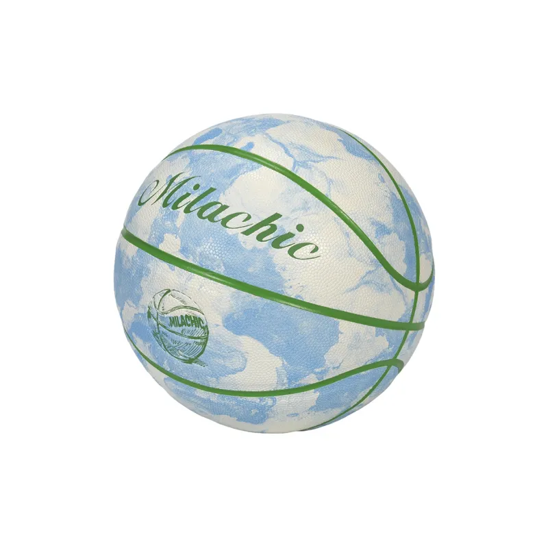 MILACHIC PU Basketball Blue Size 7 Training Unisex-4