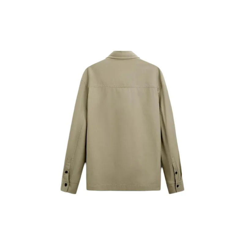 ZARA Jackets Coats Men's Beige/Green-1