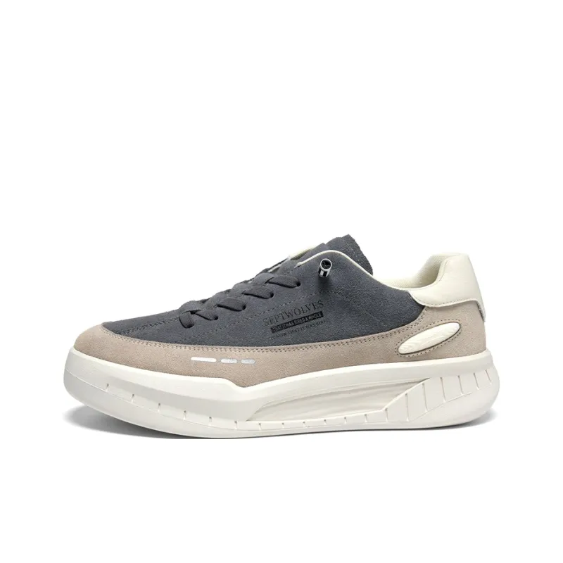 SEPTWOLVES Non slip Lightweight Low Top Skateboard Shoes Men's-7