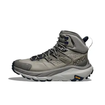 HOKA ONE ONE Kaha 2 Anti Slip Wear Resistant High Top Trekking Shoes Men's Gray