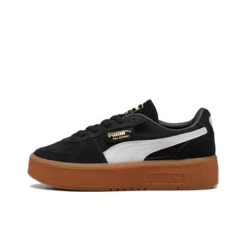 PUMA Palermo Anti Slip Wear Resistant Low Top Skateboard Shoes Women's Black