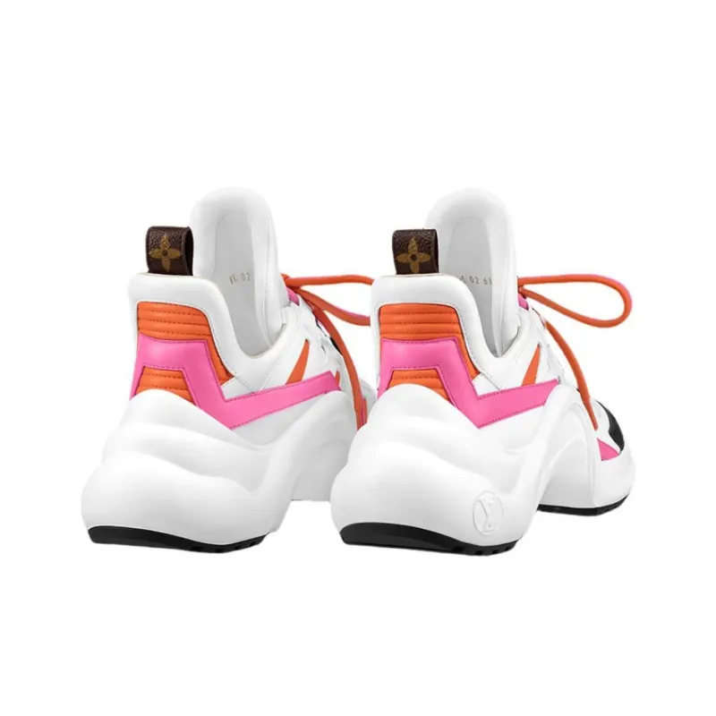 LOUIS VUITTON Lv Archlight Sneakers 'White Pink Black' Women's-4