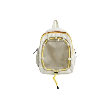 S.REPHEN Composite Fabric Patchwork With PVC Backpack Regular Unisex Multicolor
