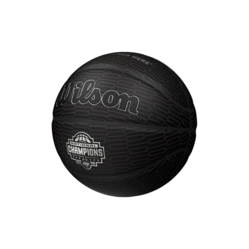 Wilson NCAA Collection WZ40362 Synthetic Leather Basketball Black Size 7 Training Unisex-1