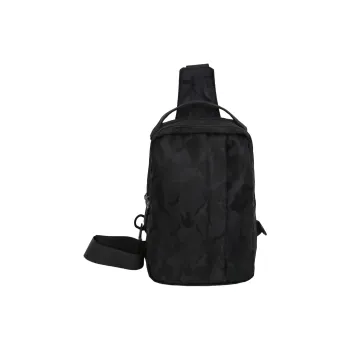 Yalu Nylon Sling Bag Regular Men's Black/Gray/Blue