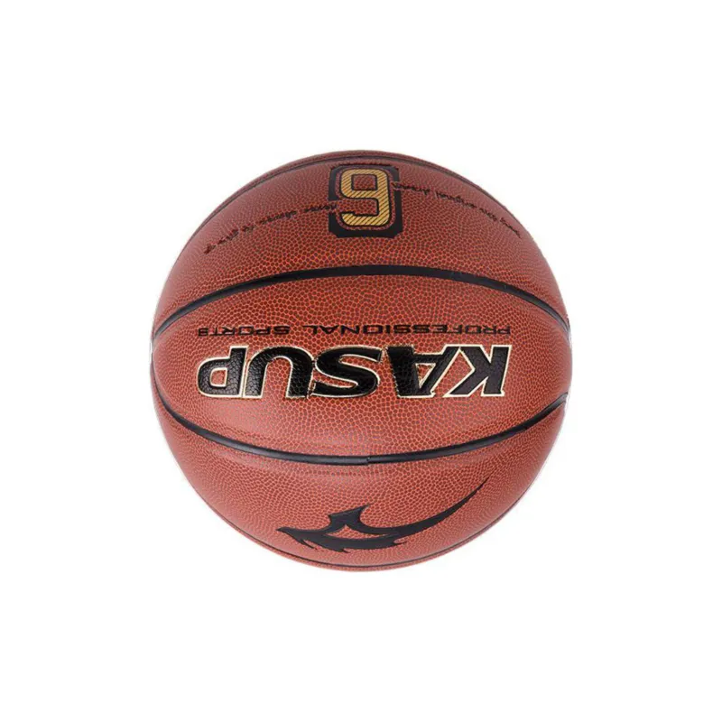 KASUP PU Basketball Brown Size 6 Ball Training Women's-3