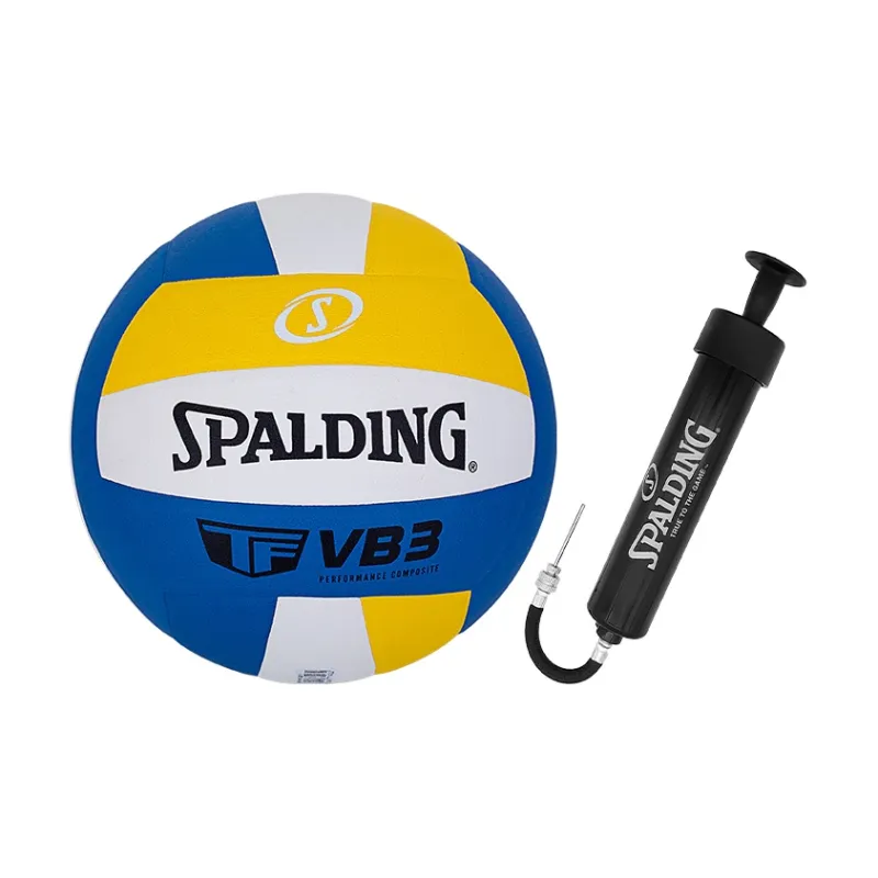 SPALDING TF Collection PU Size 5 Volleyball Unisex Yellow Blue White-6