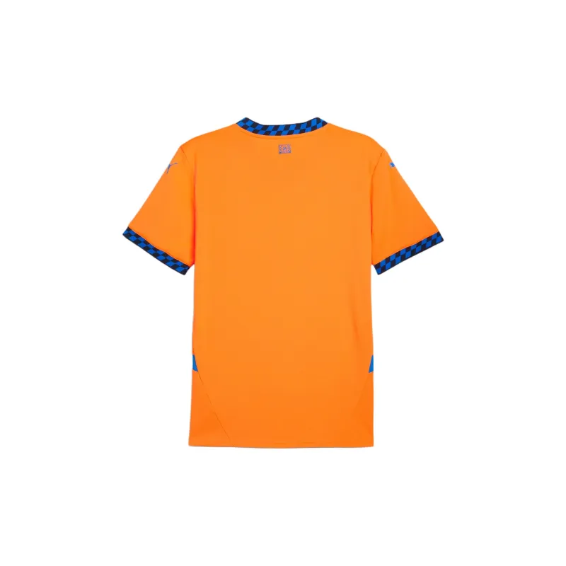 PUMA Olympique De Marseille Soccer Jerseys Men's Neon Orange-1