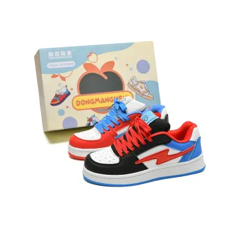 Anime Story Slip Resistant, Abrasion Resistant, Lightweight, Breathable Low Top Skateboard Shoes Unisex