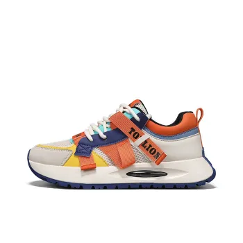 Tonlion Shock Absorbers With Slip Resistant And Abrasion Resistant Properties Low Top Casual Shoes Men's