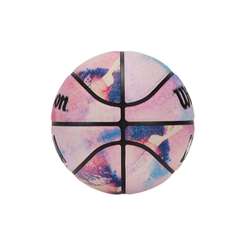 Wilson PU Basketball Pink Purple Gradient Size 5 Training Unisex-1
