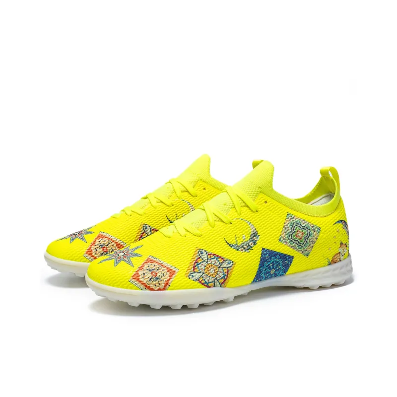 Saibi Slip-Resistant Breathable Support Soccer Shoes Unisex-14