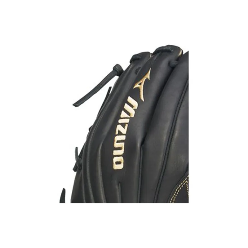 Mizuno Baseball Gloves Catcher's Glove Top Grain Cow Leather Unisex Black Coffee-4