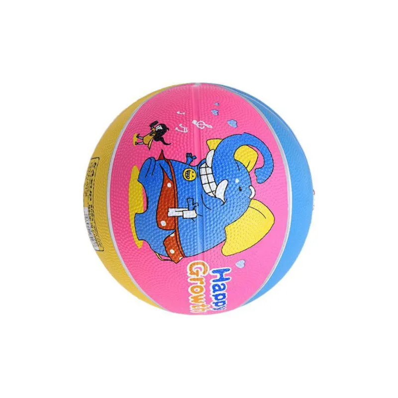 KASUP Rubber Basketball Pink Size 3 Ball Training Kids'-1
