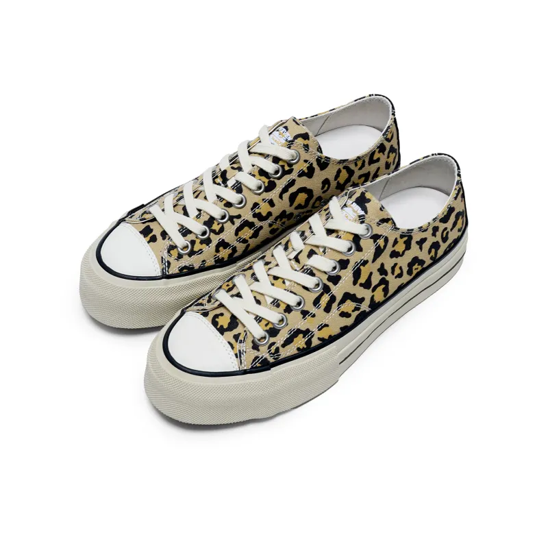 TC Tcmade005 Low Top Canvas Shoes Unisex Leopard Print-4