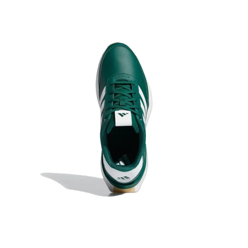 Adidas S2G 24 Leather Spikeless Golf Collegiate Green Cloud White Gum-4