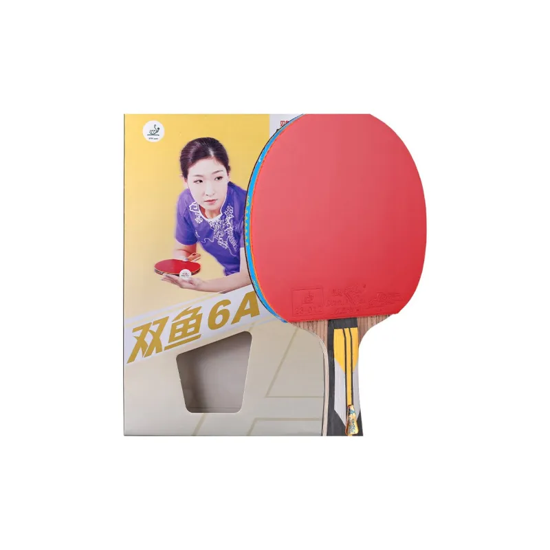 DOUBLEFISH Ping Pong Paddles Unisex Solid Wood-1