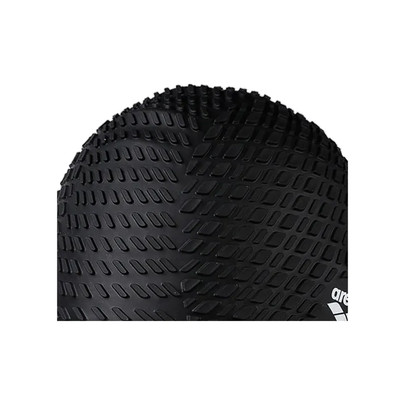 Arena Swimming Caps Silicone Unisex Black-1
