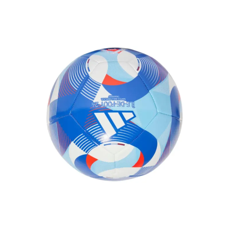 Adidas Size 5 Soccer TPU Machine Stitched Soccer Ball Unisex White, Sun Red, Royal Blue-1
