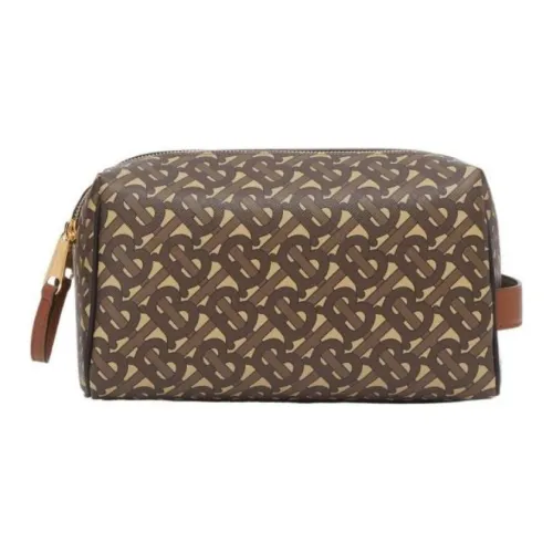 Burberry Eco-Friendly Canvas Storage Bag Men's Brown