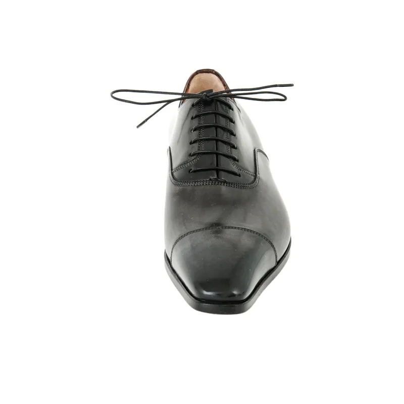 Santoni Greyhound Dress Shoes Men's Gray-3