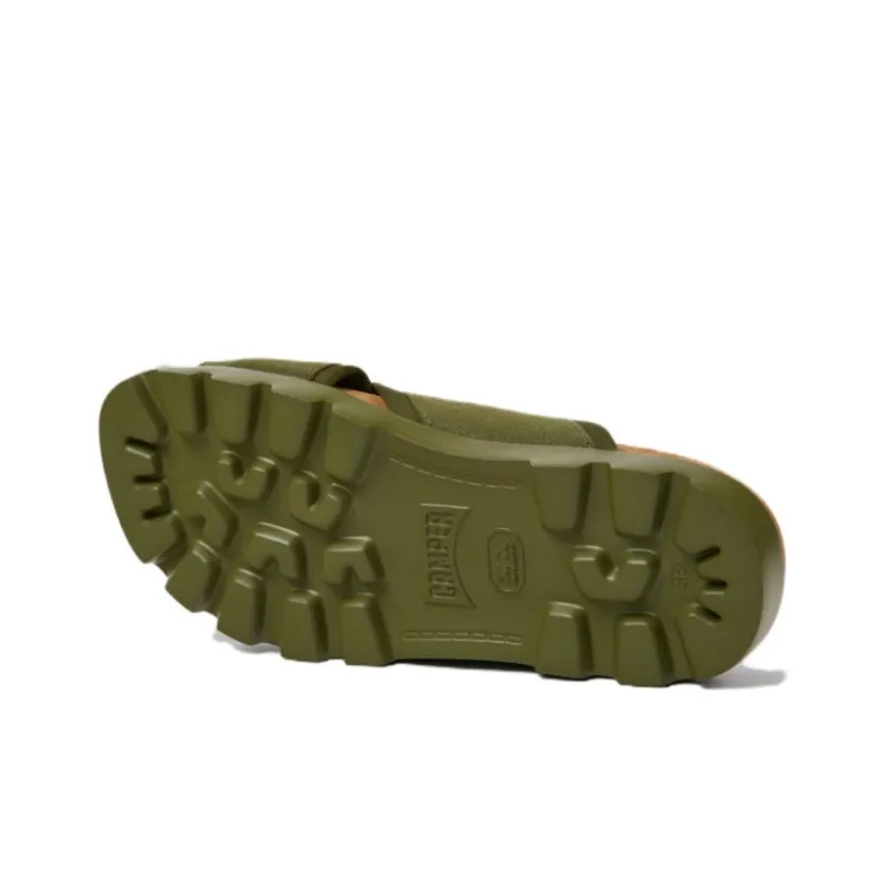 CAMPER Abrasion Resistant Slide Slippers Women's Green-4