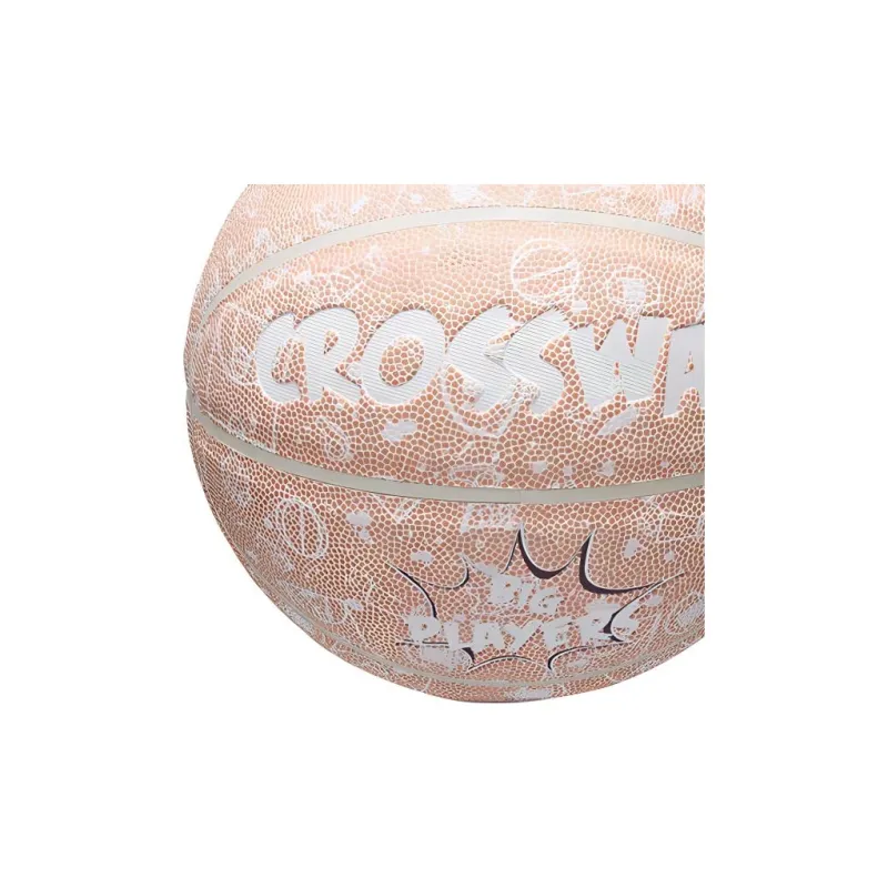 CROSSWAY PU Basketball Light Pink Size 7 Training Unisex-1