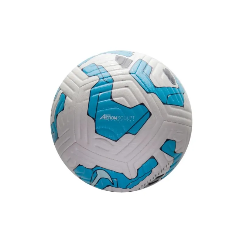 Nike Size 12 Size 3 Size 4 Size 5 Soccer Rubber Machine Stitched Soccer Ball Unisex Light Blue/White-3