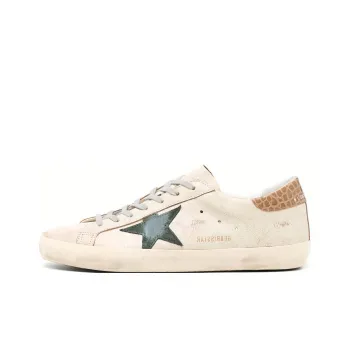 Golden Goose Super Star Cream Green